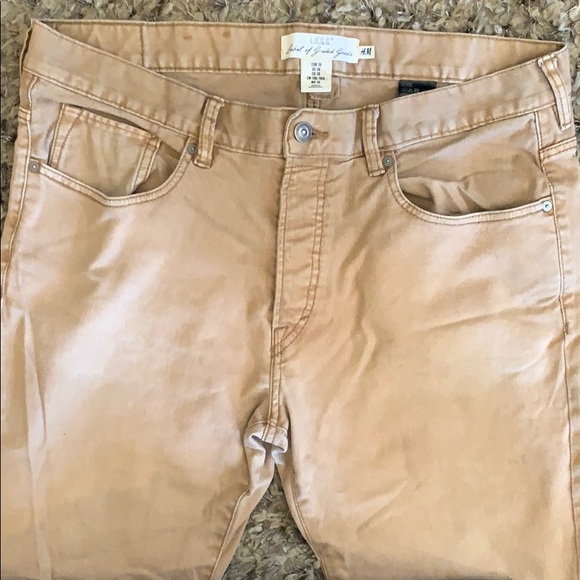 36X32 COMBO! Old navy slim blue & H&M khaki denim - Picture 4 of 4